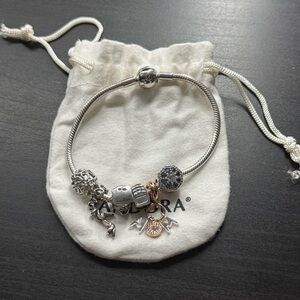 Pandora Charm Bracelet with Charms